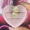 Gold Heart Ring