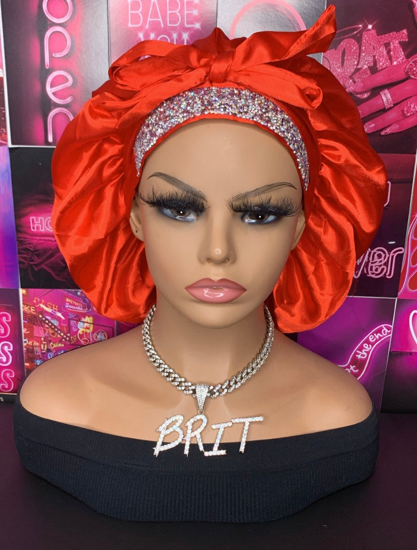 Bling Bonnet Red