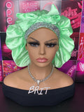 Bling Bonnet Mint Green