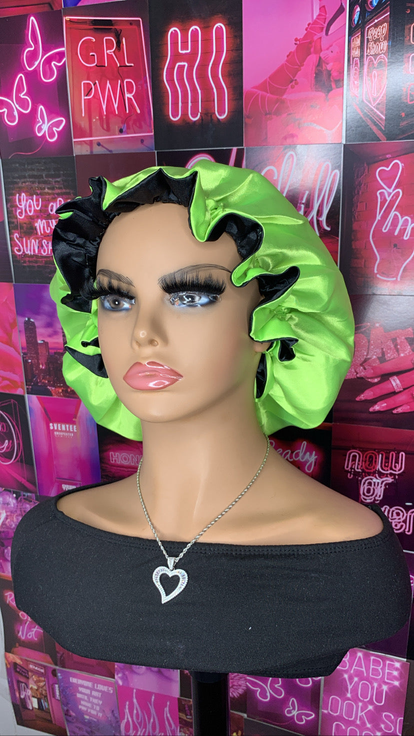 Green/Black Bonnet