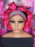 Bling Bonnet Hot Pink